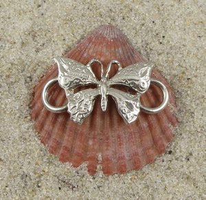 Sterling Silver Butterfly Clasp