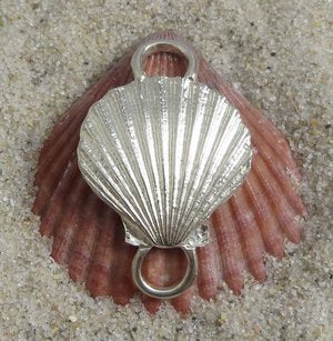 Sterling Silver Scallop Shell Clasp