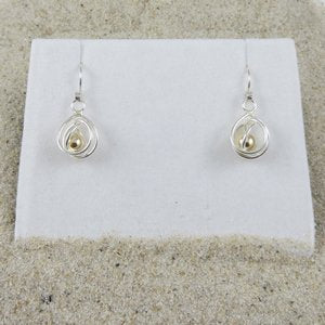 Contemporary Cape Cod Cage Earrings