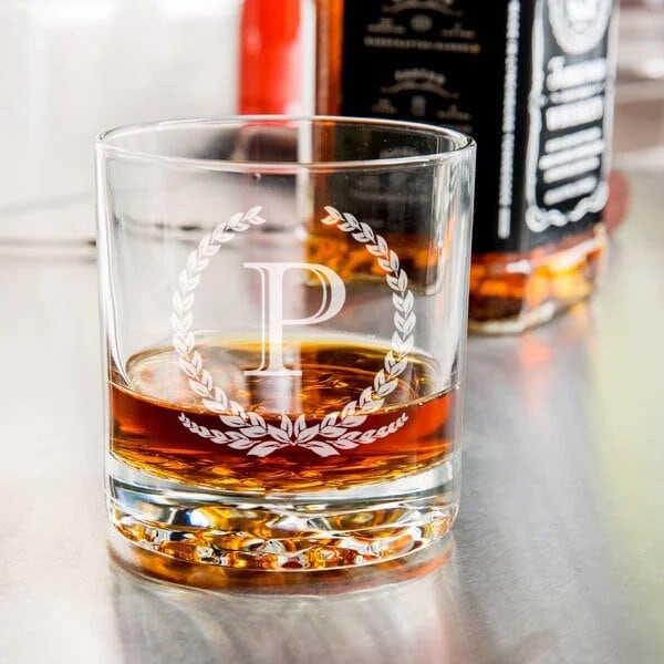 Personalized Nob Hill Whiskey Tumblers, Housewarming Gift, Weddings, Anniversaries, Graduation, Glassware, Parties, Barware, Christmas