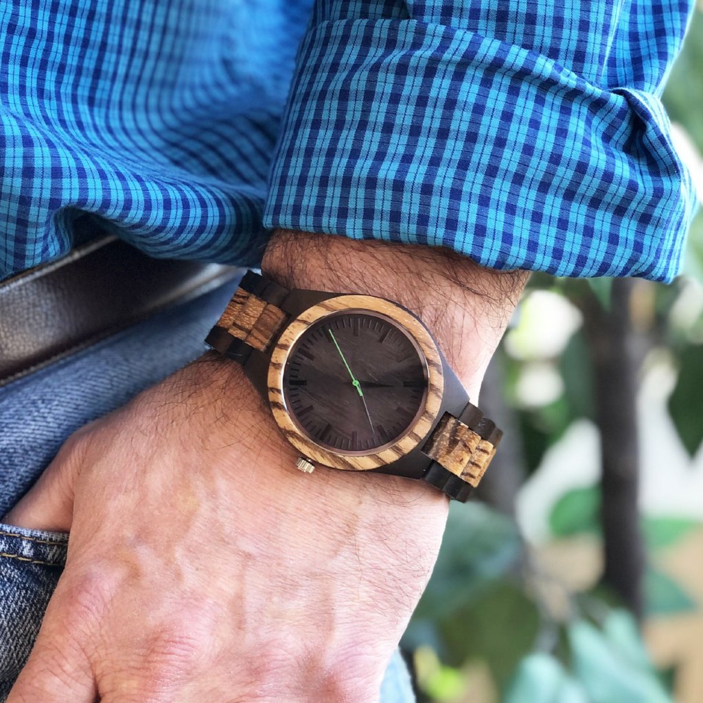 Personalized All Wood Wrist Watch