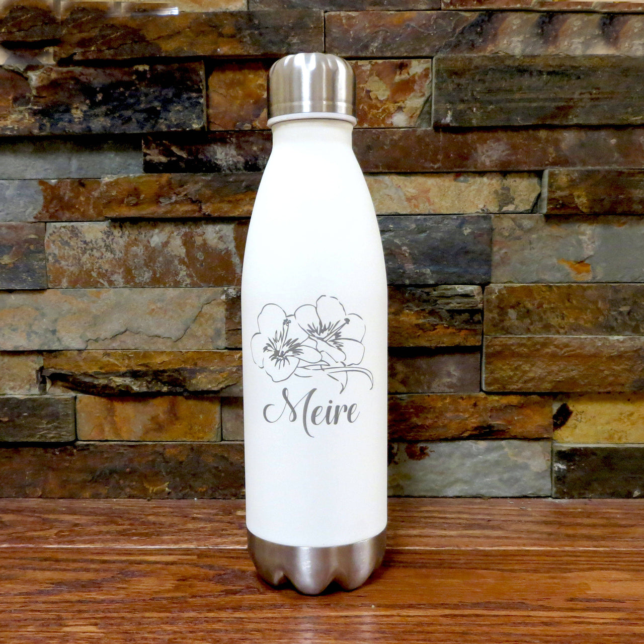 Personalized Water Bottle with Cap
