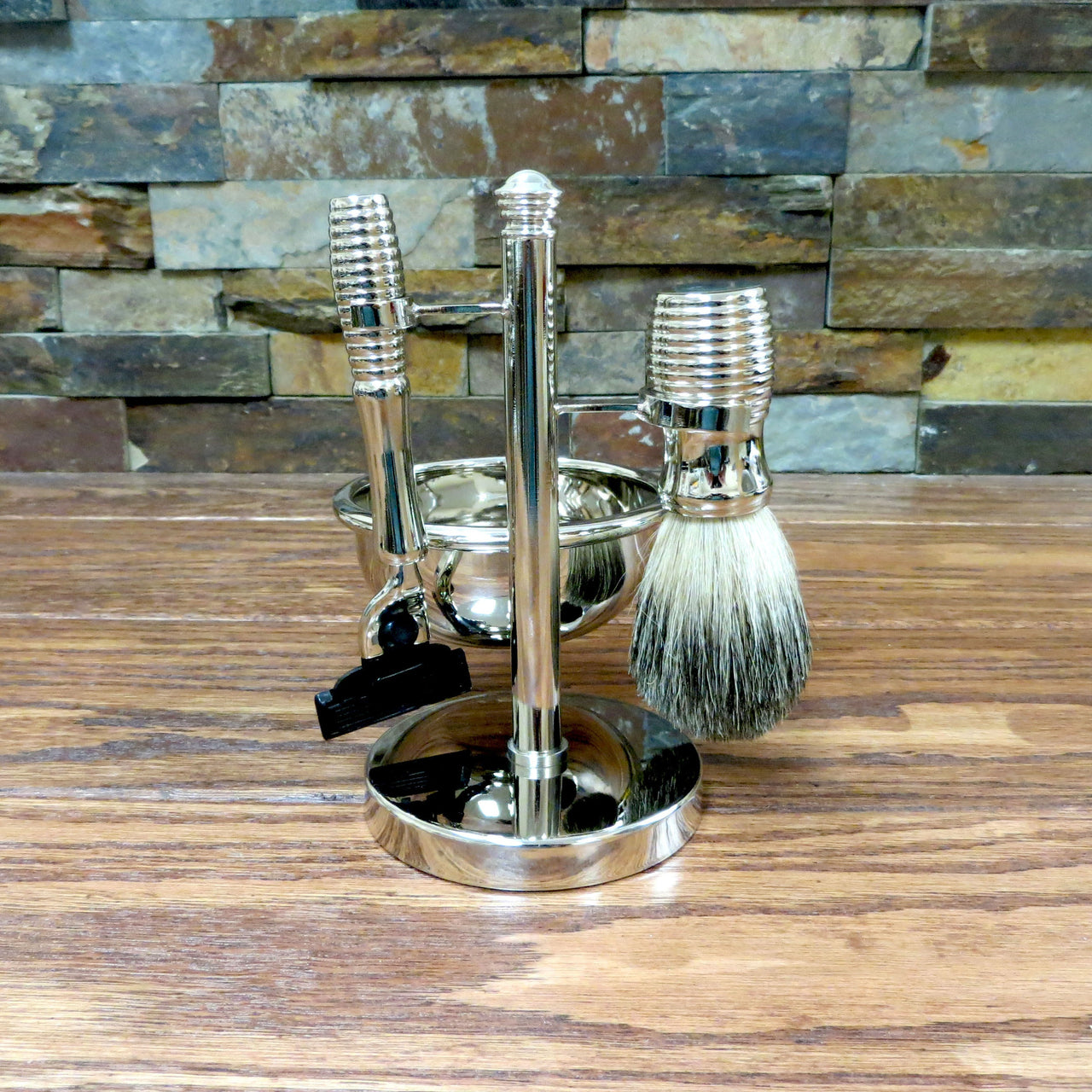 Monogrammed Shaving Set