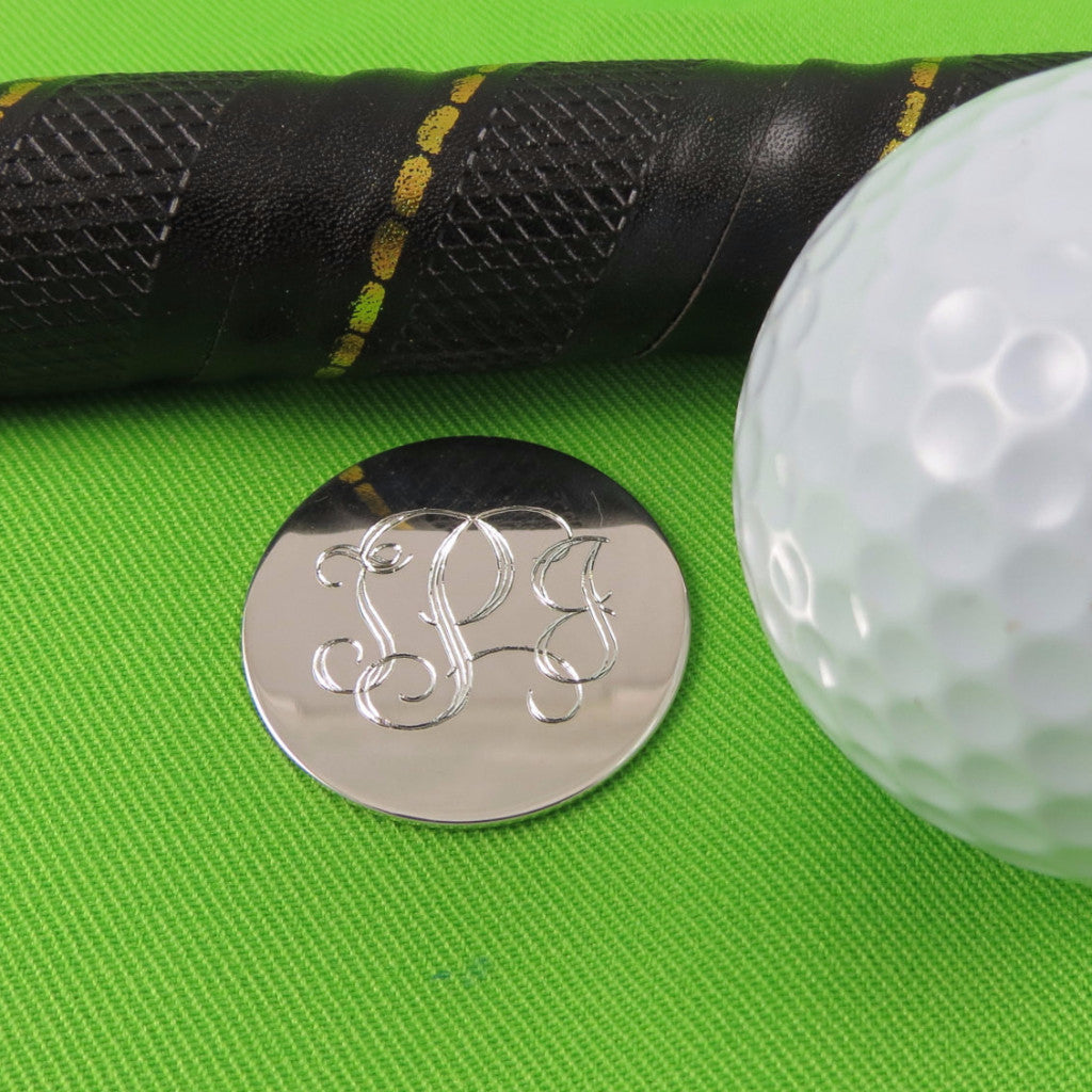 Sterling Silver Golf Ball Marker