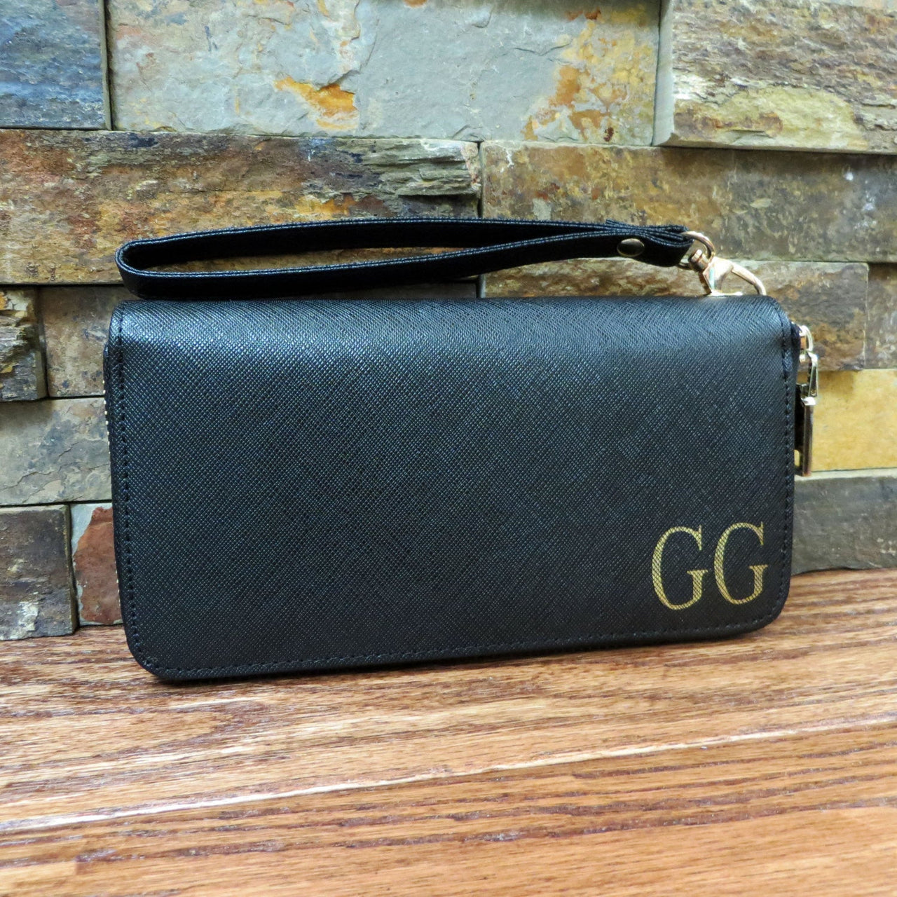 Personalized Women's Wallet Clutch w/Strap