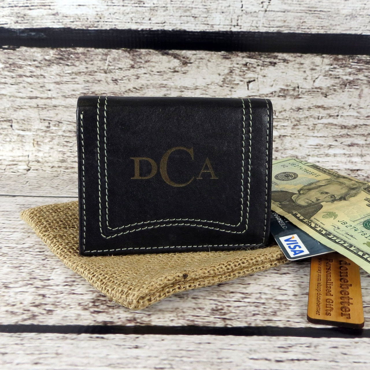 Tri-Fold Personalized Wallet