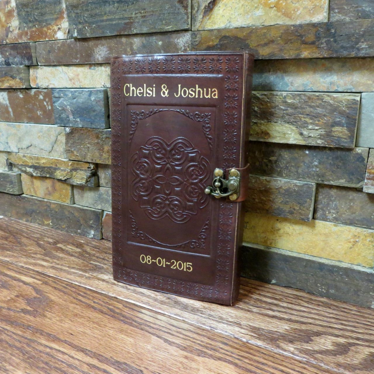Leather Celtic Circle Journal