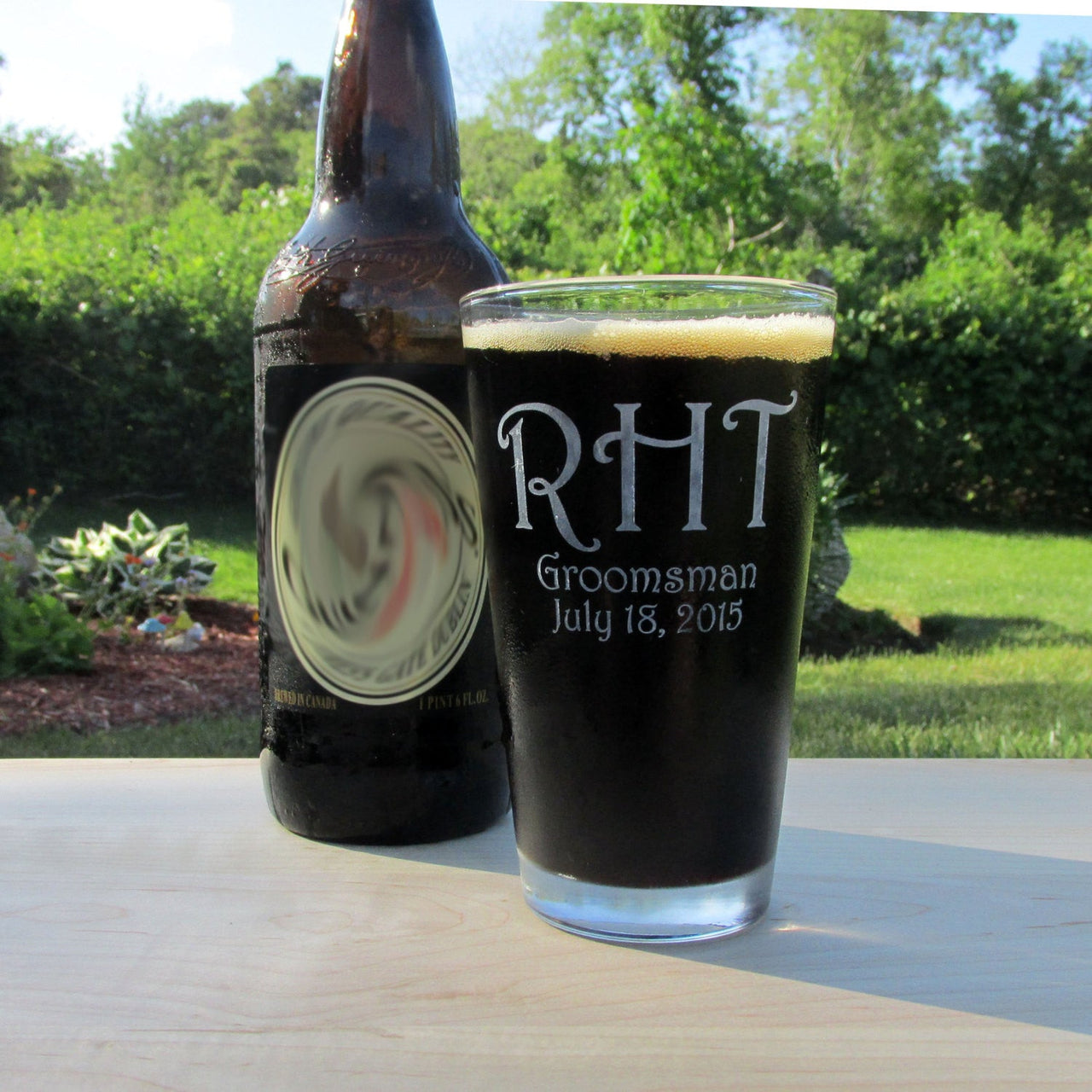 Personalized Pint Beer Glass