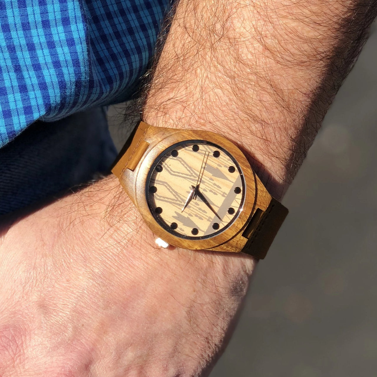 Personalized Wood Wrist Watch